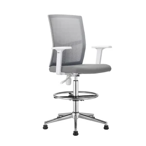 Modern Furniture Office Mid Back Task Mesh Desk Chair Adjustable Office Chair Mesh Tall Office Chair for Standing Desk