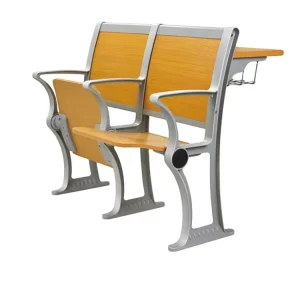 Modern Furniture Wooden University Lecture Hall School Table and Chair Lecture Classroom Theater Chairs