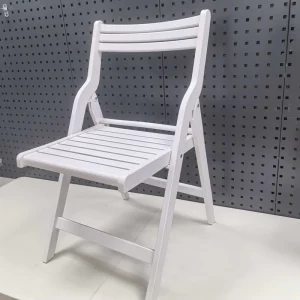 Modern Heavy Duty Space Saving PP Plastic Folding Dining Chair Comfortable Portable Park Commercial Rental Party Event Furniture