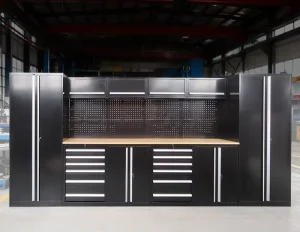 Modern Heavy Duty Steel Soft Closing Combination Tool Cabinet Customizable Multifunctional Outdoor Hospital