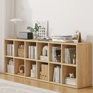 Modern Hidden Bookcase Door Living Room Storage Cabinet With Multi functional Modular Design Eco Friendly MDF Construction