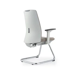 Modern High Back 3D Activity Leather Executive Boss Computer Chair Office Conference Chair with Genuine Leather Armrests