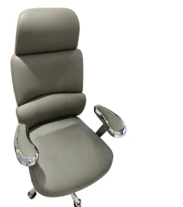Modern High Back PU Leather Ergonomic Office Chair Adjustable for Home Office School Hotel Commercial Use Conference Furniture