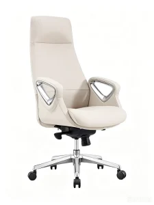 Modern High Back PU leather Ergonomic Swivel Office Chair for Office & Hotel Use 360 Spin & Recline Tilt Function