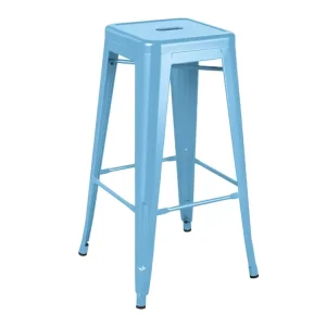 Modern High Quality Commercial Furniture Colorful Iron Bar Stools Barstool Bar Chair