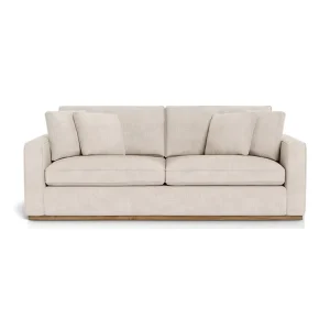 Modern High Quality Linen Upholstered 3 Seater Sofa for Wholesalers
