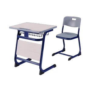 Modern High School Furniture Set Student Desk Chair Durable Strong Metal Frame 2 Year Warranty for Classroom Use