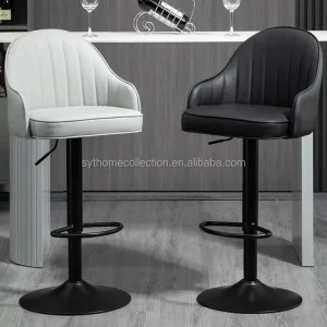 Modern High Stool High Quality Dining Chair Commercial Furniture Minimalist Kitchen Lift High Stool Bar Stools for Bar Table