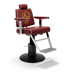 Modern High-end Durable Reclining Lift Rotating Men’s Barber Salon Chair with Massage Function ZY-BC8898