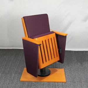 Modern High quality Auditorium and Church Chairs Featuring Tip up Fabric Seats and Row style Theater Seating