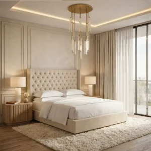 Modern Home Bedroom Bed Hotel Room Bed Luxury Resort Bedroom Furniture Set Apartment Bedroom Furniture Villa Bedroom Storage Bed