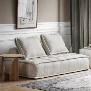 Modern Home Living Room Club Recliner Cushion Sofa Living Room Hotel Office Cream Recliner Cushion Sofa