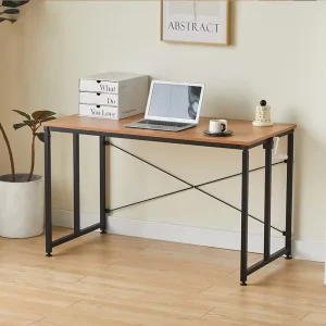 Modern Home Office Standing Table with Dual Motor Lift for Student Writing Gaming Hand Lift Wooden Table for Study Relaxation