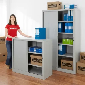 Modern Home Office Steel Filing Cabinet Storage Used Double Doors Metal Cabinet Roll Up Door Filing Cabinet
