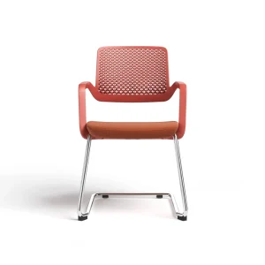 Modern Honeycomb Mesh Fabric Breathable Backrest Arch Chair Office Meeting Training Comfortable Adjustable Height Long Sitting