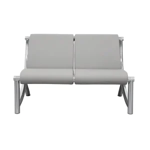 Modern Hospital 2 Seater Waiting Chair with Plastic Material for Clinic Use