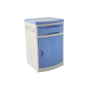 Modern Hospital Bedside Cabinet ABS PP Plastic Storage Furniture for Hospital and Bedroom Use
