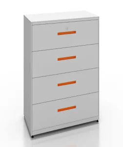 Modern Hot Sell Metal Lateral 4 Drawer Filing Storage Cabinet for Office