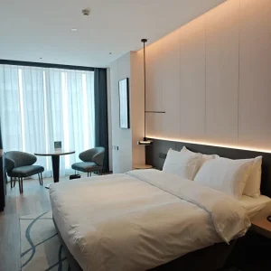Modern Hotel Apartment Bedroom Furniture Luxury European Set with Customization and Melamine Panel