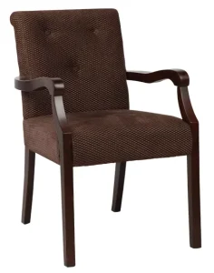 Modern Hotel Lobby Leather Chairs Restaurant Arm Chairs