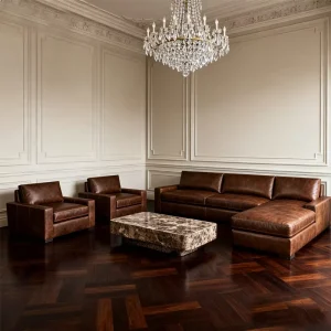 Modern Hotel Lobby Sofa Bed Luxury Home Living Room Furniture Set Resort Living Room Sofa Set Villa Living Room Furniture Sofa
