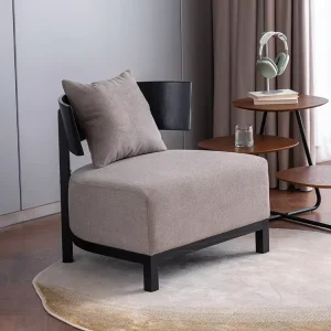 Modern Hotel Lounge Armchair Upholstery Cushion Single Sofa Chair Living Room Furniture for Hotel