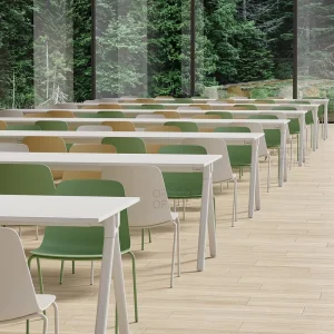 Modern Hotel Office Furniture Restaurant Metal Leg Plastic Shell Customized Upholstered Hotel Meeting Room Chairs