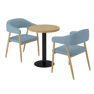 Modern Hotel Restaurant Booth Seating Sofa Sets Wooden Metal Cafe Table and New Chairs Restaurant Furniture