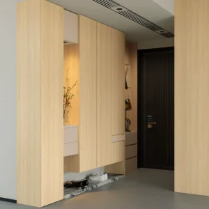 Modern Indoor Wooden Shoe Rack with Adjustable Shelves Multi-tier Storage Cabinet for Living Room Office Bedroom Easy Assembly