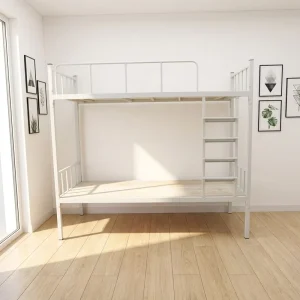 Modern Industrial Metal Full Size Adjustable Double Decker Dormitory Bed for School Apartment Hotel Commercial Use