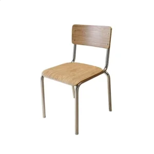 Modern Industrial Style Metal Cafe Dining Chair for Indoor Outdoor for Restaurant Coffee Shop Living School Hospital Workshop
