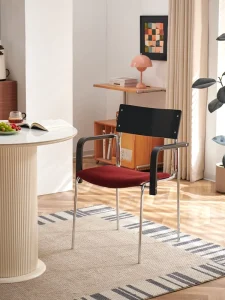 Modern Industrial Style Metal Cafe Dining Chair for Indoor Outdoor for Restaurant Coffee Shop Living School Hospital Workshop