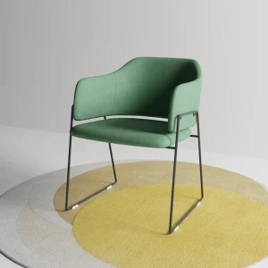 Modern Industrial Style Metal Leg Public Area Office Meeting Waiting Room Chairs