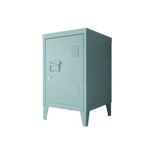 Modern Iron Living Room Small Storage Cabinet Nightstand Single Door Multi Purpose for Home Furniture Hospital Use
