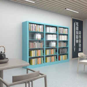 Modern Islamic Steel Bookshelves Space Saving Wall Mount Book Storage for Home Office