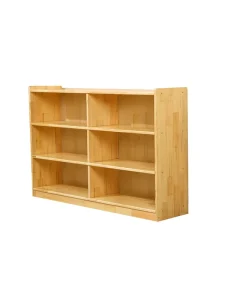 Modern Kindergarten Solid Wood Multi functional Children’s Storage Cabinet Toy School Bag Shoe Bookshelf Corner Combination for