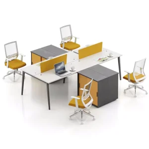 Modern L Shape Modular Work Desk Customized Office Computer Desk Workstation