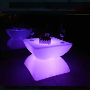Modern LED RGB Bar Table for Nightclub Gym and Farmhouse Use