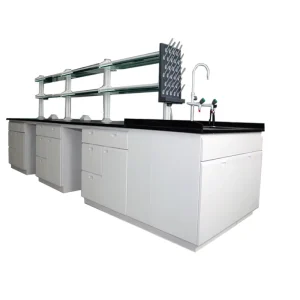 Modern Lab Furniture Steel Workbench Laboratory Centre Table