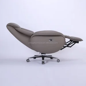 Modern Leather Executive Office Chair Revolving Adjustable Height for Home Office Workshop Living Room Commercial Use
