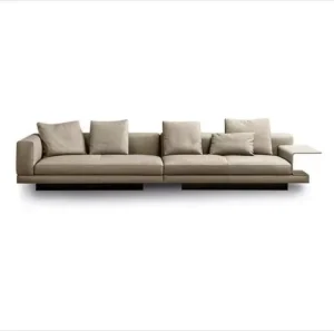 Modern Leather Office Visitor Sofa Set Contemporary Design for Hotel & Home Office Use Soft Adjustable Commercial Furniture