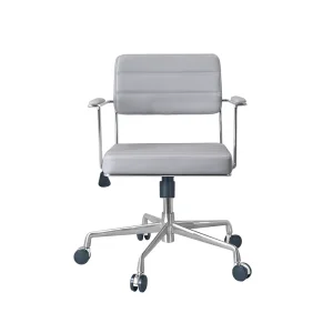 Modern Leisure Leather Conference and Hotel 12 mm Solid Iron Frame High Quality Office Chair