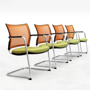 Modern Lift Chair Design Bifma Certified Mesh Office Chairs with Cantilever Base for Conference Rooms and Waiting Areas