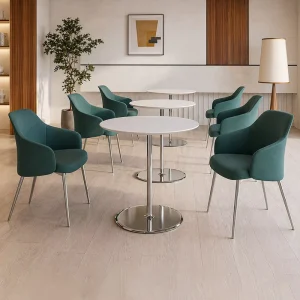 Modern Light Luxury Backrest Chair Negotiation Seat for Hotel Homestay Sales Office Business Reception