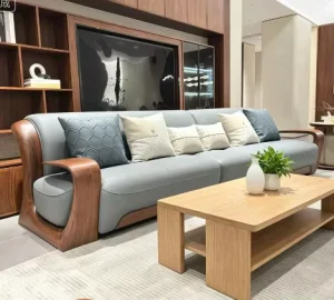 Modern Living Room Furniture Wooden Coffee Table Made of Particle Board for Home Use