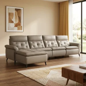 Modern Living Room L Shaped Upholstered Fabric Modular Sofa Bed Furniture Set for Villa Apartments Hotels & Schools