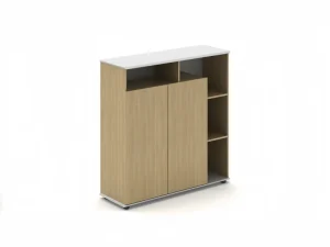 Modern Lockable Melamine Filing Cabinet with Features for Commercial Office and Home Use