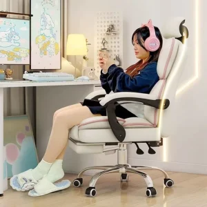 Modern Luxurious High Back Boss Desk Swivel Executive CEO Ergonomic Manager Big and Tall PU Leather Office Chair