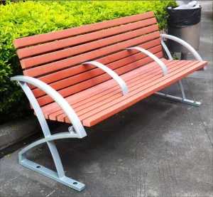 Modern Luxury 2 3 Seater Steel Metal Bench Chair for Outdoor Park Garden Gym Mall Durable Street Bench Seating