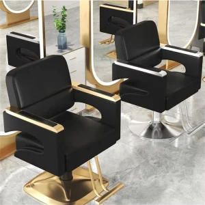Modern Luxury Beauty Salon Barber Chair PU Durable Cosmetic Hairdressing Chairs